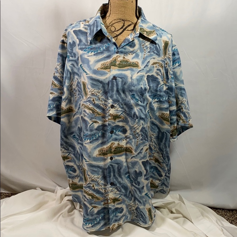 Roundtree & Yorke silk shirt